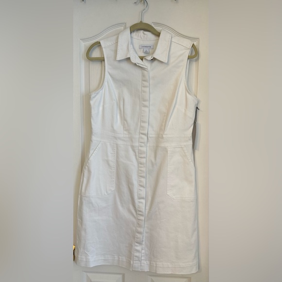Liz Claiborne Dresses & Skirts - NWT Liz Claiborne Button Front Shirt Jean Dress size 10